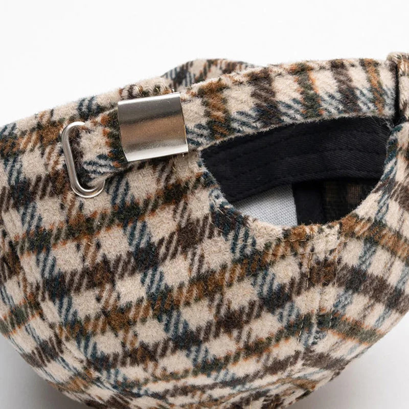 Glenforge – Plaid Wool Cap