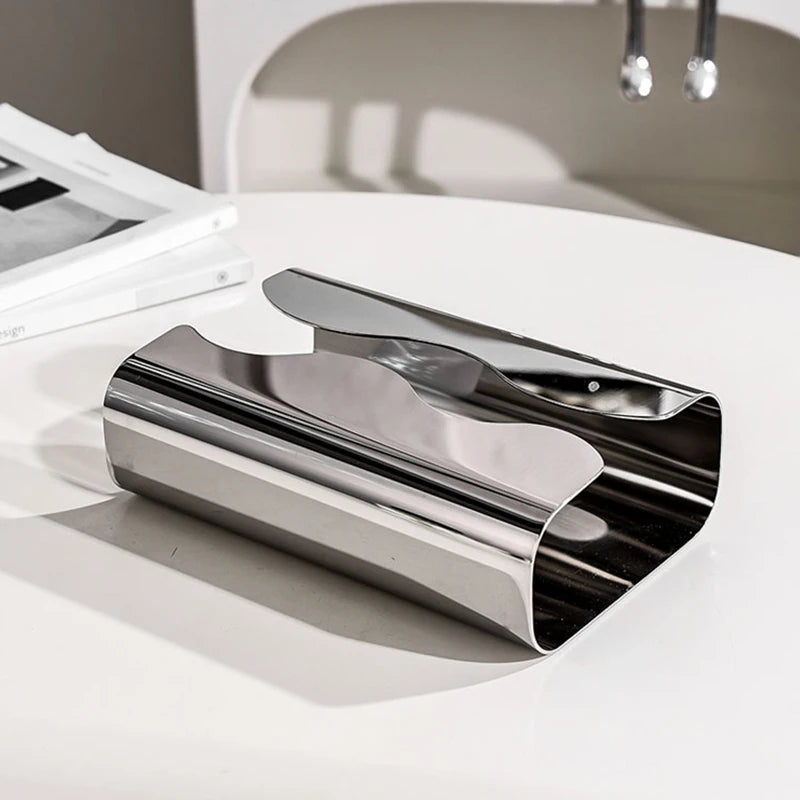 Chrome Curve – Tissue Holder