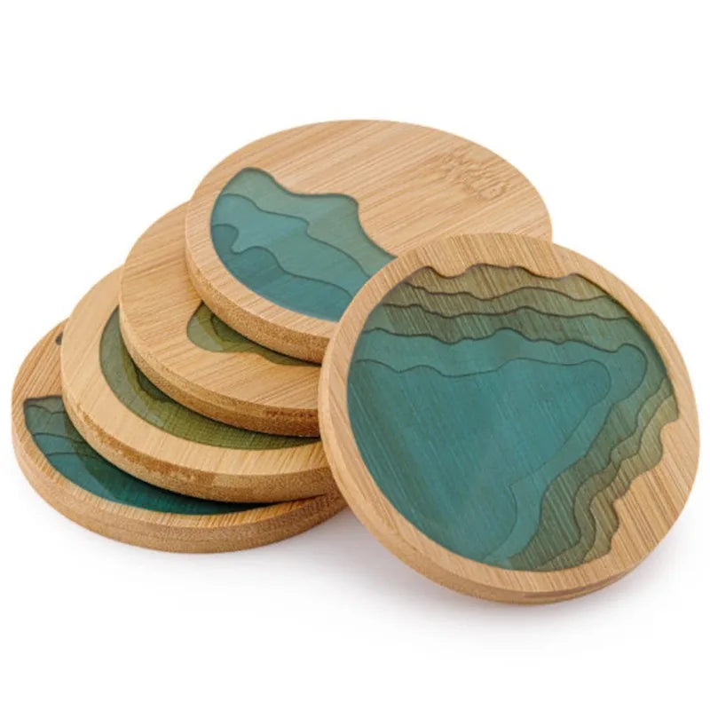 Tidewood – Bamboo Resin Coasters