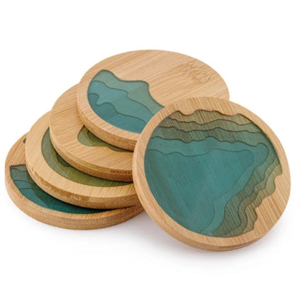 Tidewood – Bamboo Resin Coasters