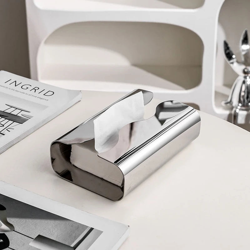 Chrome Curve – Tissue Holder
