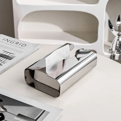 Chrome Curve – Tissue Holder