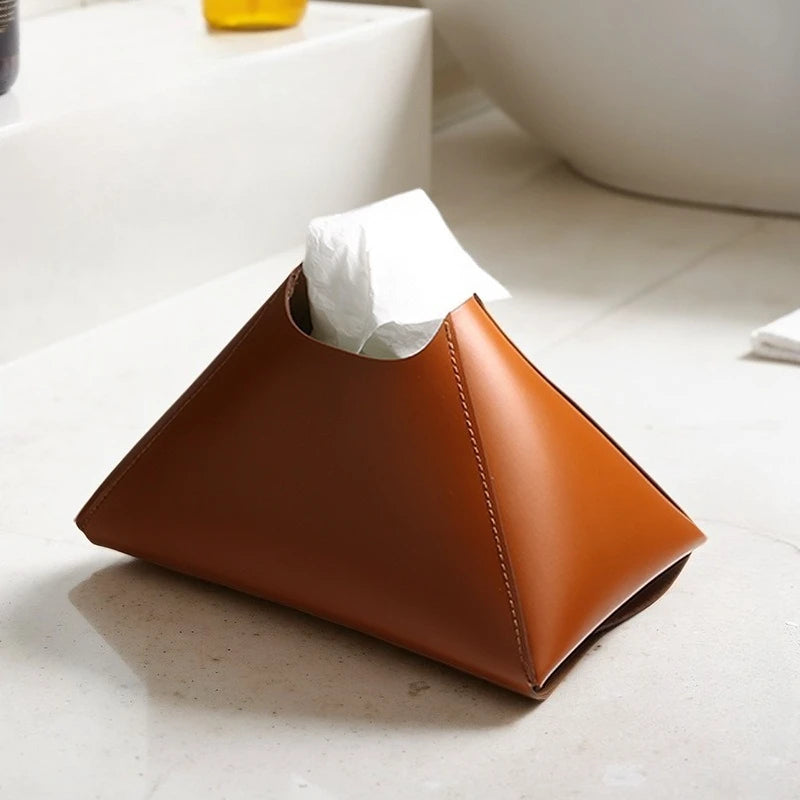Desert Peak – Vegan Leather Tissue Holder