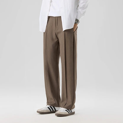 Stoneflow – Pleated Wide Trousers