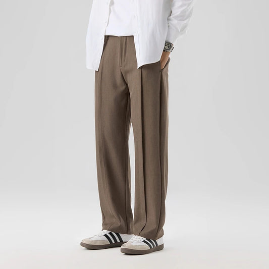 Stoneflow – Pleated Wide Trousers