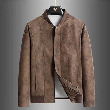 Dawn – Vegan Suede Bomber