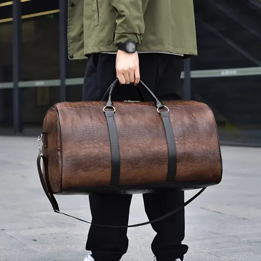 Nomad – Vegan Leather Duffel Bag