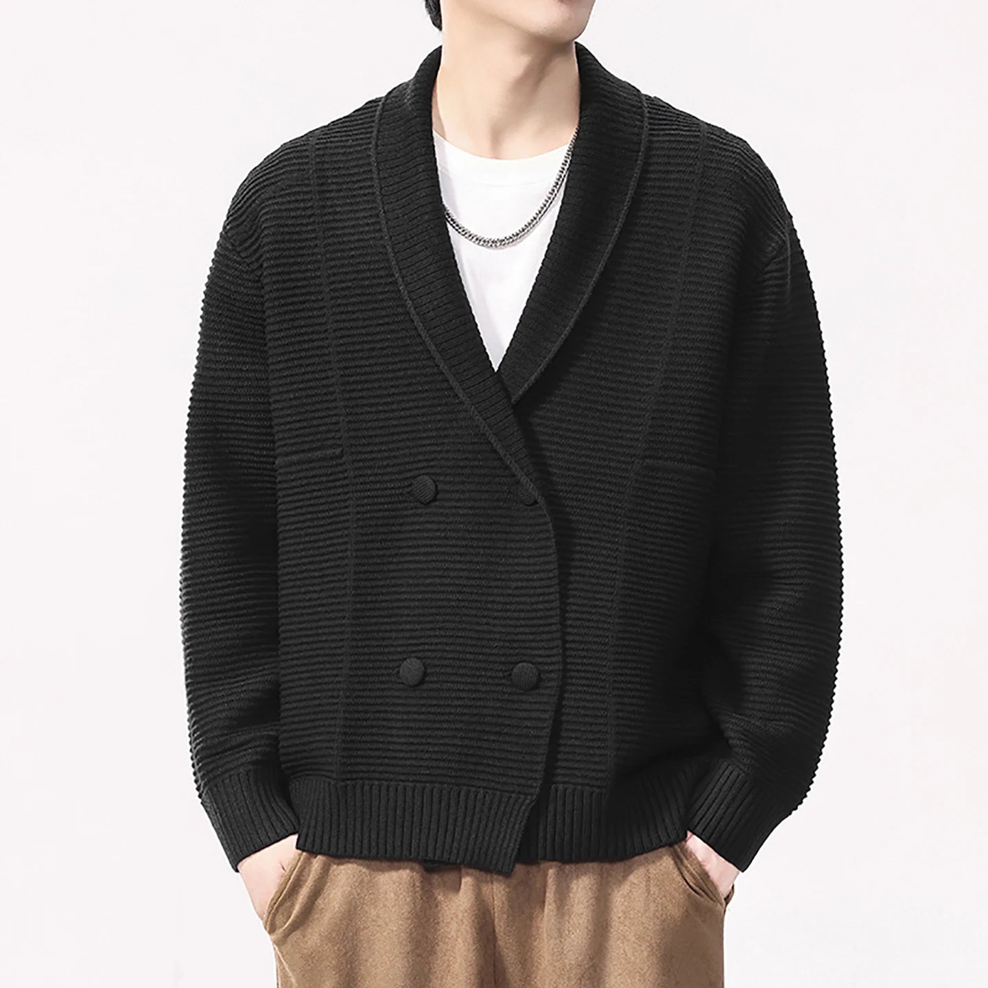 Brookstone – Wool Cardigan