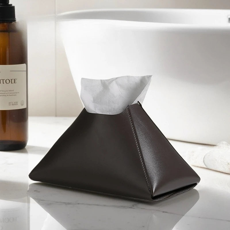 Desert Peak – Vegan Leather Tissue Holder