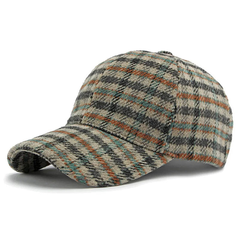 Glenforge – Plaid Wool Cap