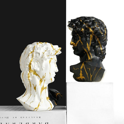 David Reborn – Marble Bust Sculpture