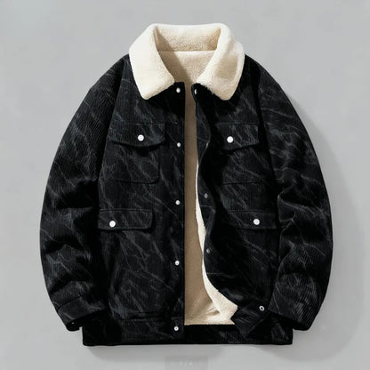 Blockside – Sherpa-Lined Corduroy Trucker Jacket