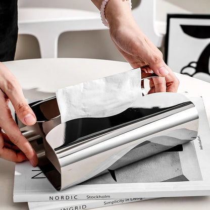 Chrome Curve – Tissue Holder