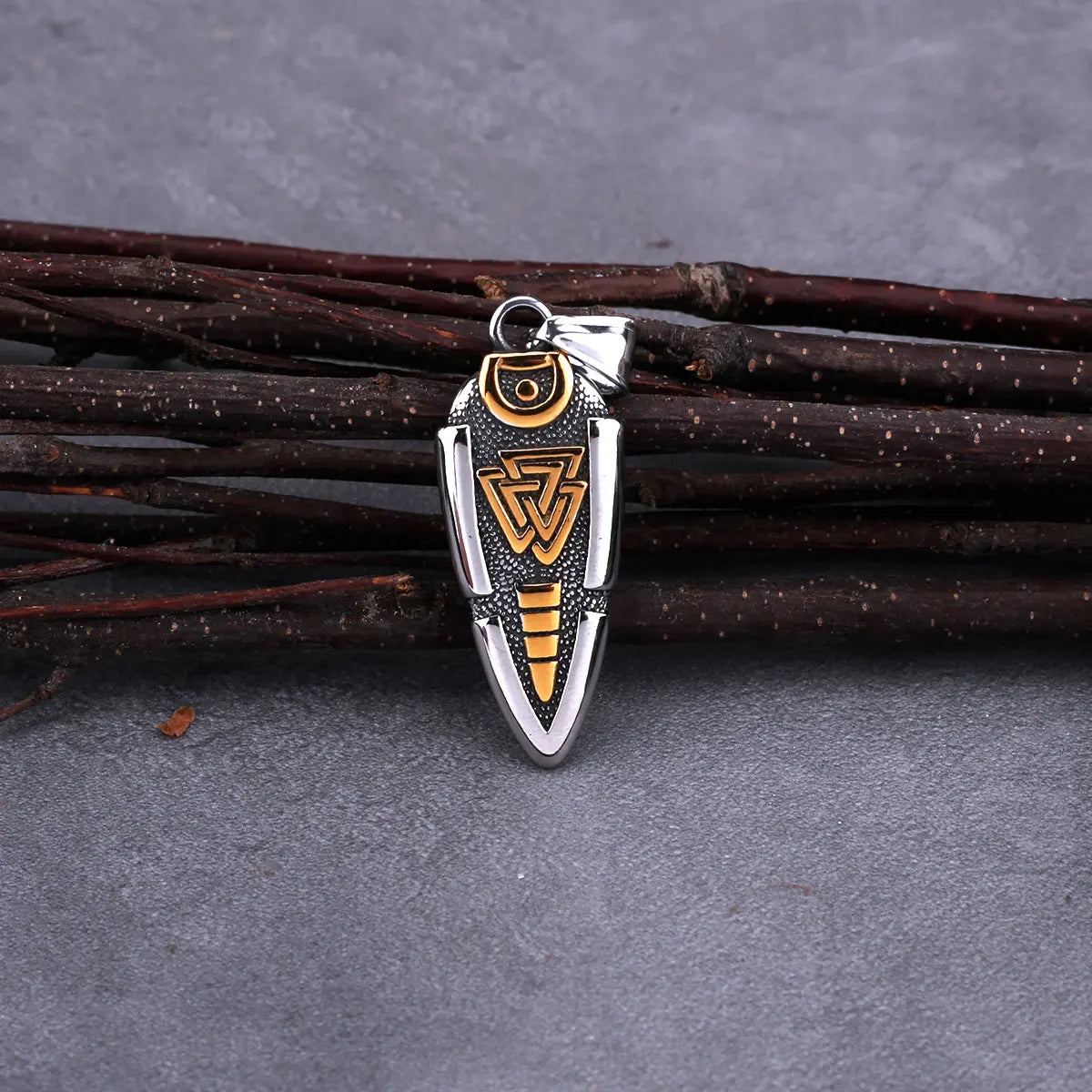 Valknot – Stainless Steel Pendant