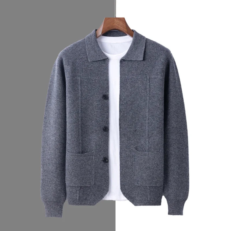 Ashstone – Wool Cardigan