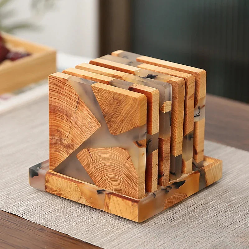 Kibana Flow – Bamboo Fiber Coasters