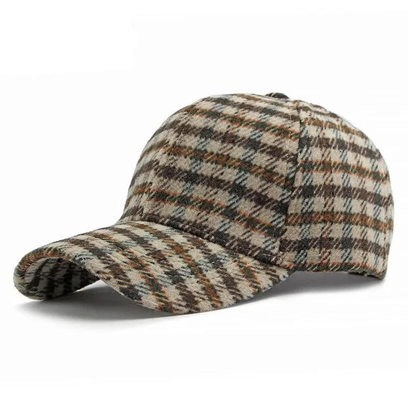 Glenforge – Plaid Wool Cap