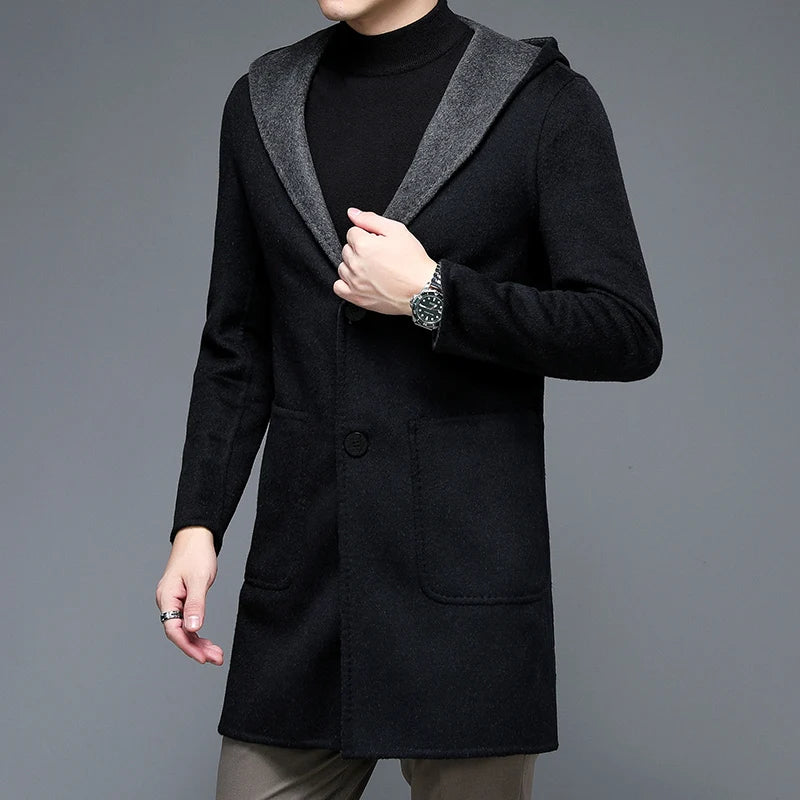 Twinridge – Cashmere Blend Reversible Coat