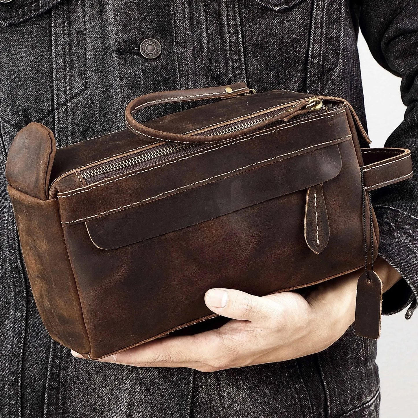 Saddle – Leather Toiletry Bag