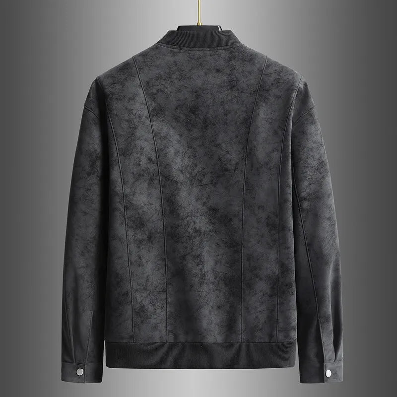 Dawn – Vegan Suede Bomber
