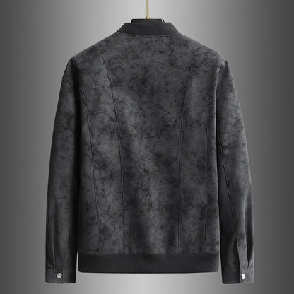 Dawn – Vegan Suede Bomber