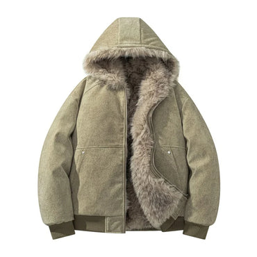 Aurora – Faux Fur-Lined Hooded Jacket