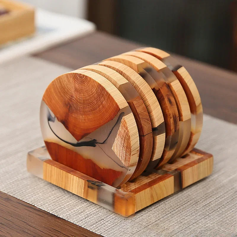 Kibana Flow – Bamboo Fiber Coasters