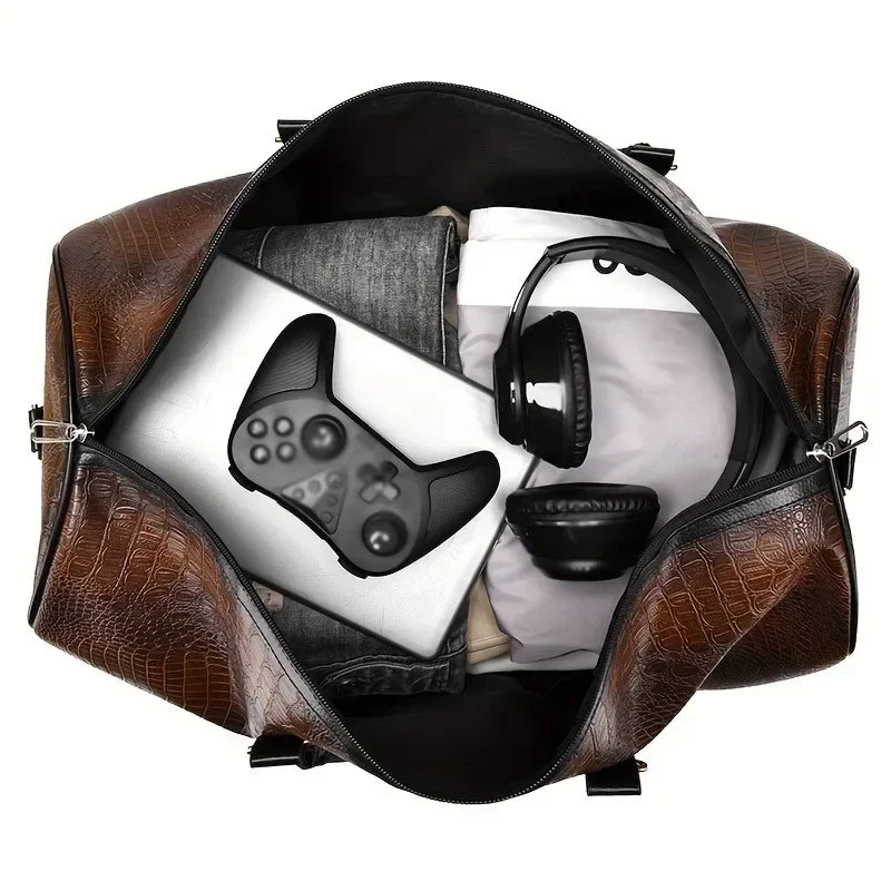 Nomad – Vegan Leather Duffel Bag