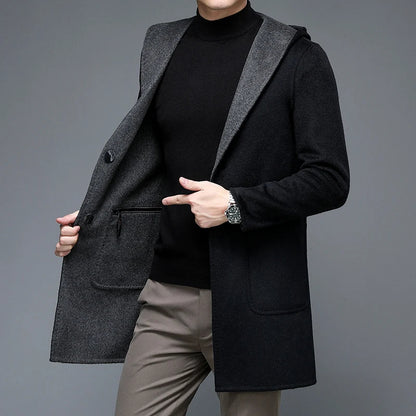 Twinridge – Cashmere Blend Reversible Coat