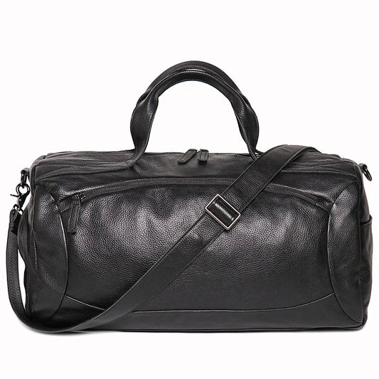Obsidian – Leather Duffel Bag