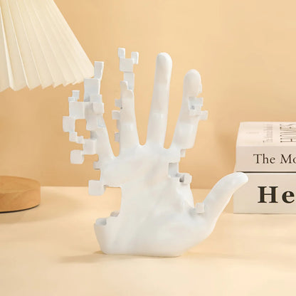 Fragmented Reach – Sculpture Hand