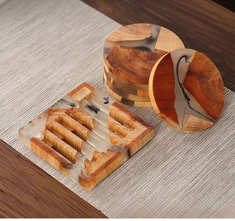 Kibana Flow – Bamboo Fiber Coasters