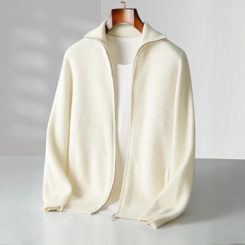 Windridge – Merino Zip Cardigan