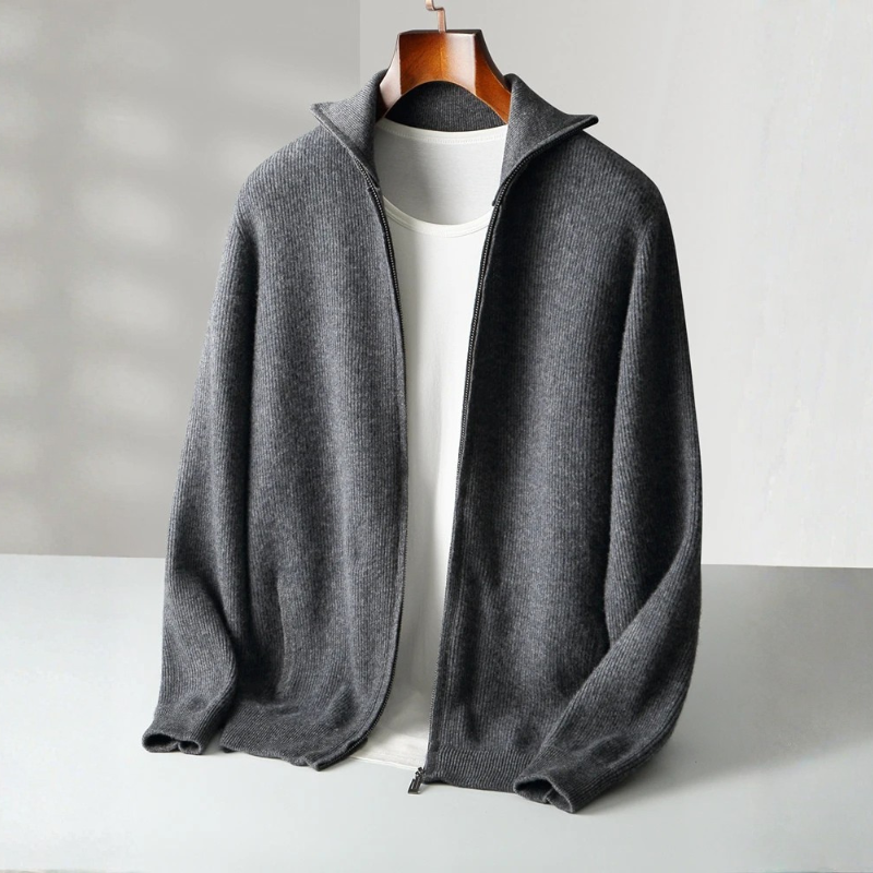Windridge – Merino Zip Cardigan